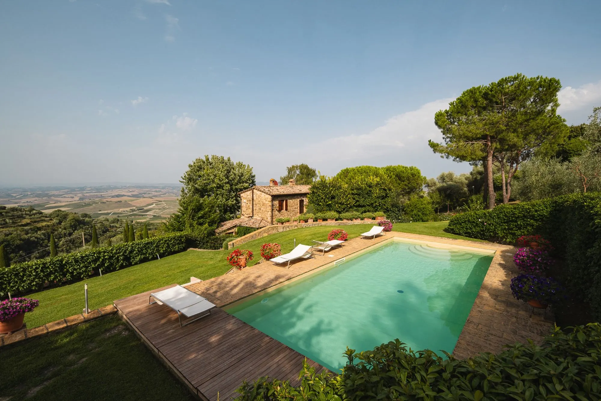 Villa Alba, Montalcino, Toscana