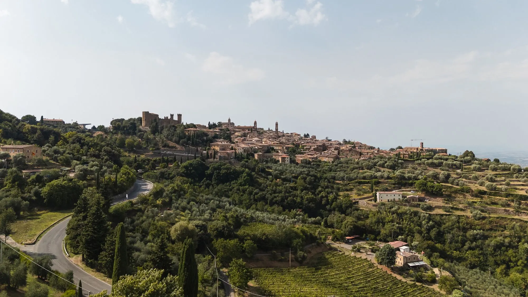 Villa Alba, Montalcino, Toscana