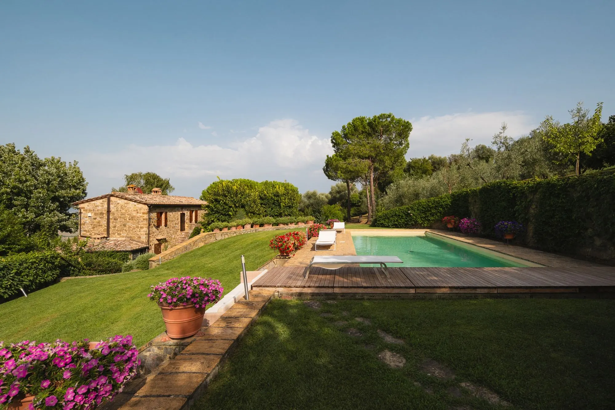 Villa Alba, Montalcino, Toscana