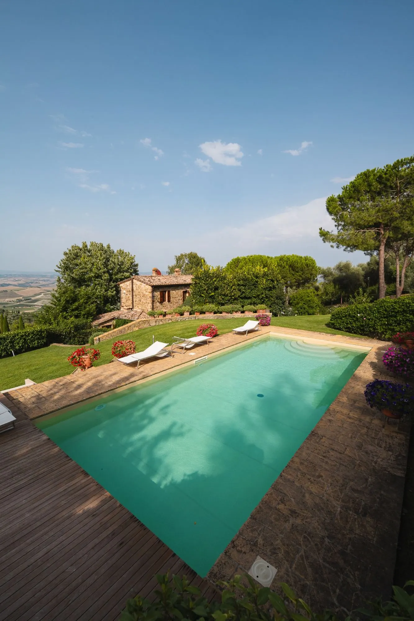 Villa Alba, Montalcino, Toscana