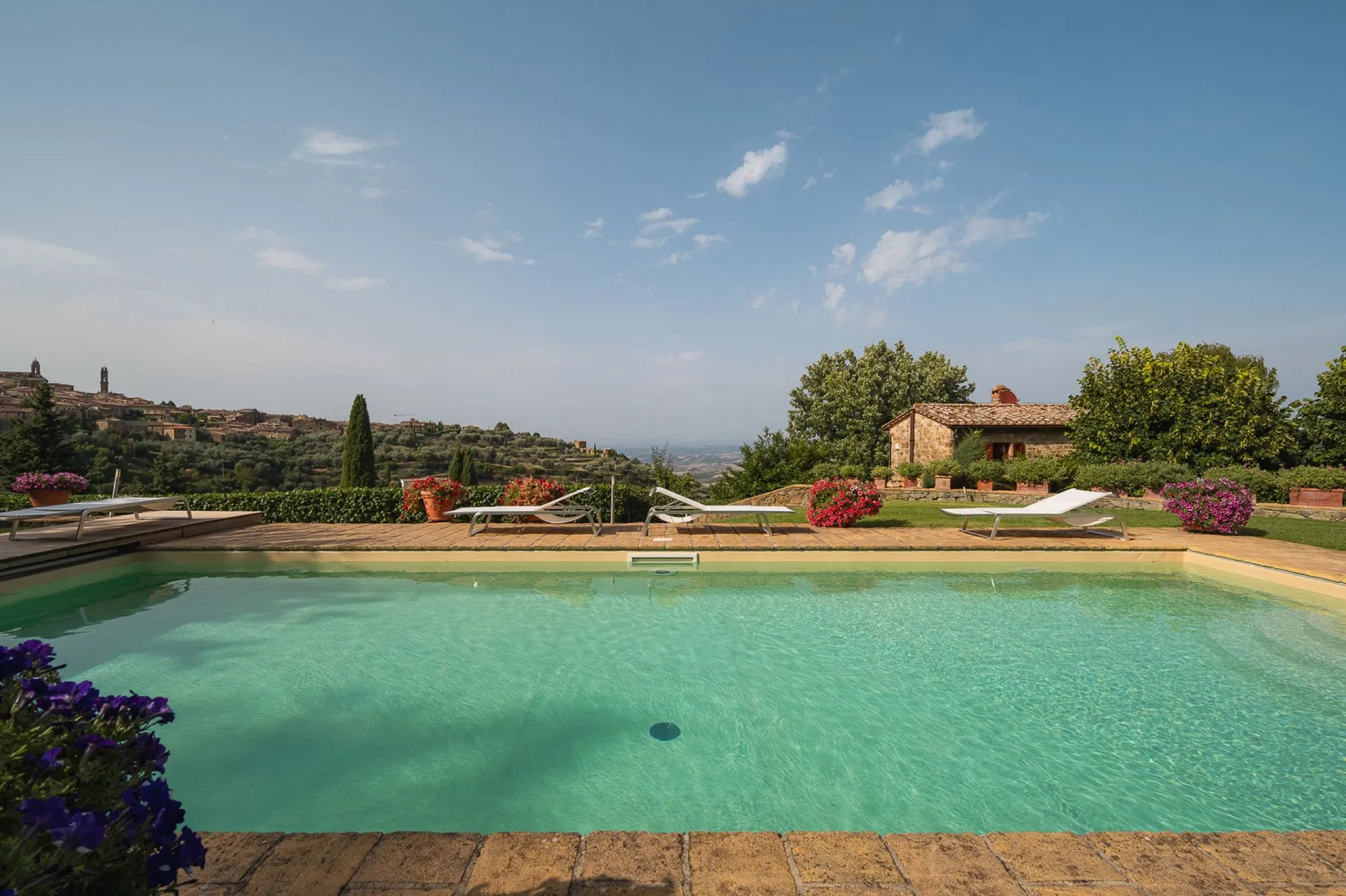 Villa Alba, Montalcino, Toscana
